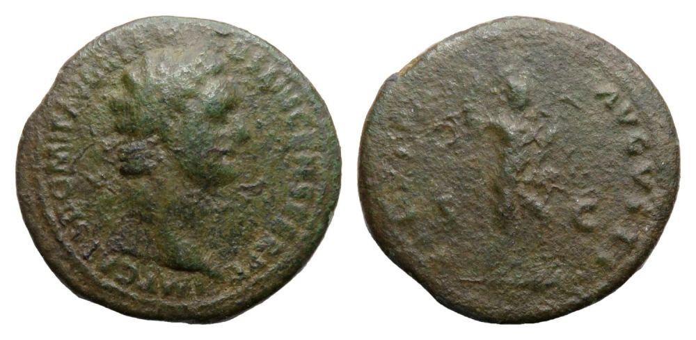 Lot 38: Domitian AS. Rome, AD 92-4. Copper, 30.30 mm...
