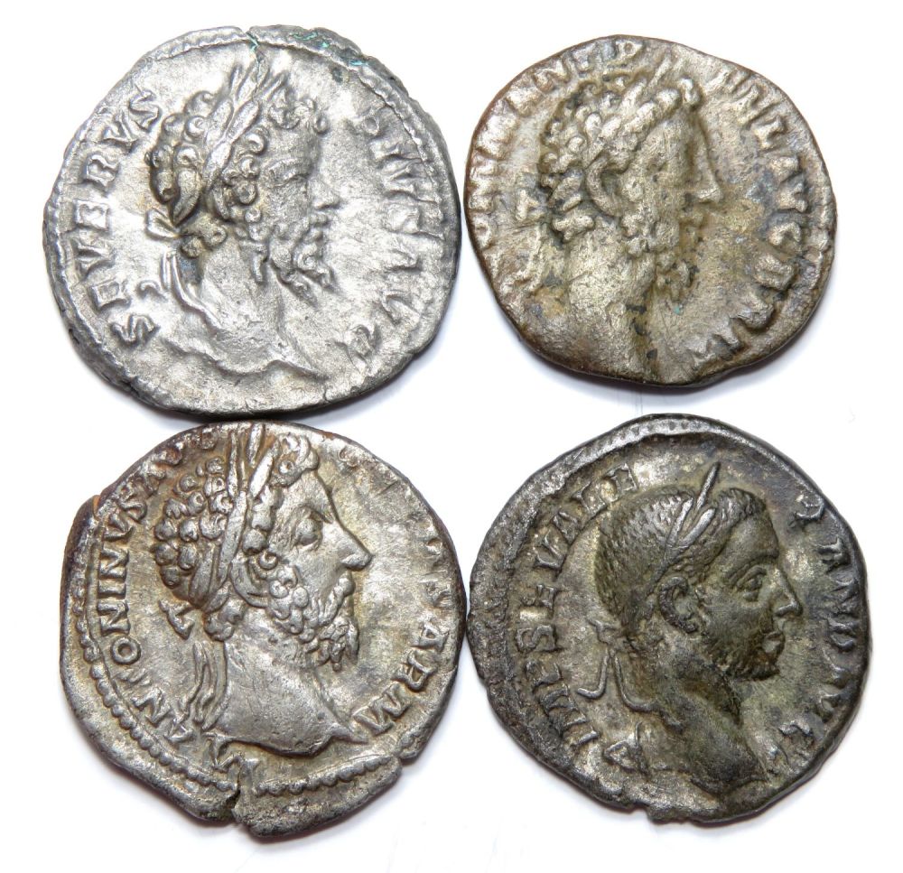 Lot 159: Roman silver denarius group. Largest 19mm. Inc. Issues...