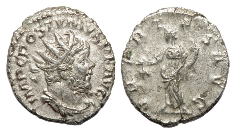 Lot 185: Postumus Antoninianus. Cologne, AD 265-8. Silver, 3.05g. 21.36...