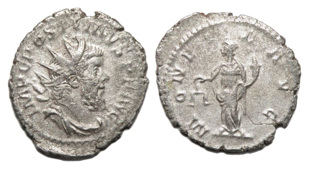 Lot 186: Postumus Antoninianus. Cologne, AD 262-5. Silver, 3.01g. 23.33...