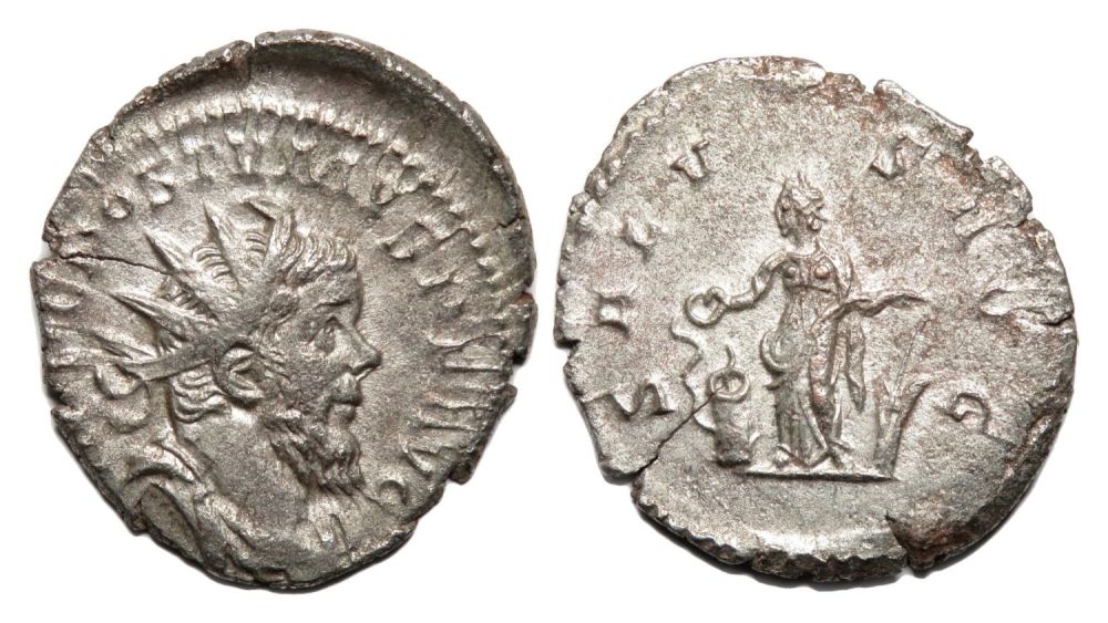 Lot 189: Postumus Antoninianus. Cologne, AD 260-5. Silver, 2.98g. 23.30...