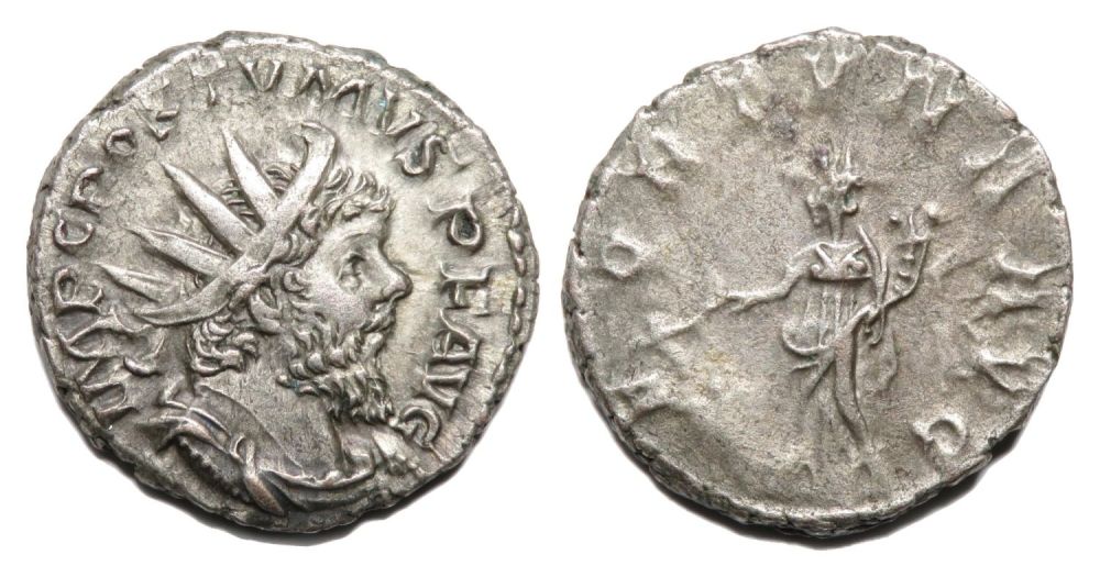 Lot 191: Postumus Antoninianus. Cologne, AD 265-8. Silver, 3.67g. 19.38...