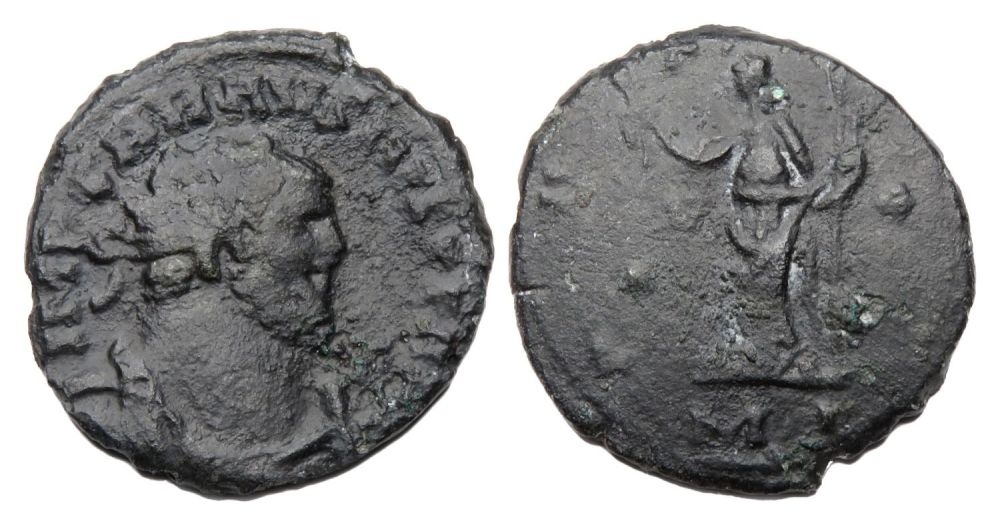 Lot 204: Carausius Antoninianus. London, AD 289-90. Billon, 22.32 mm...