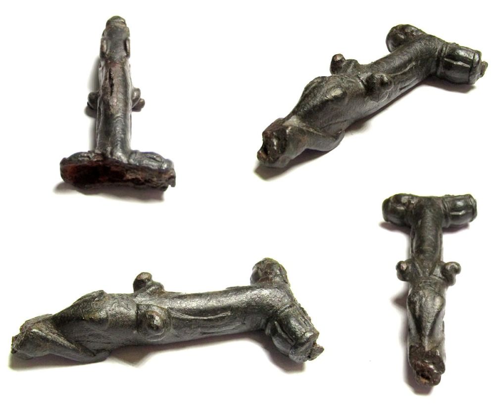 Lot 1051: Viking Prick Spur. Circa 11th century AD. Copper-alloy,...