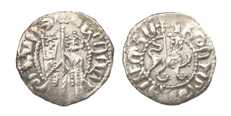 Lot 1120: Cilician Armenia. King Hetoum I with Queen Zabel,...