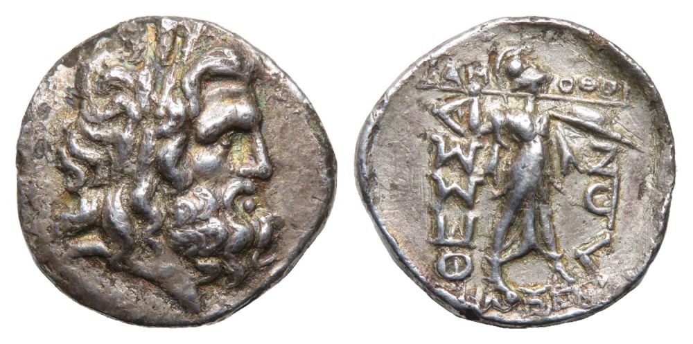 Lot 1121: Ancient Greek. Silver tetradrachm (possibly plated), 5.80g. 22.53...