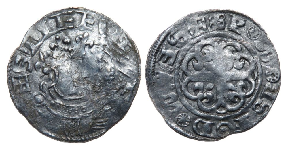 Lot 1175: Stephen York group Flag type penny circa 1145-1149. ...
