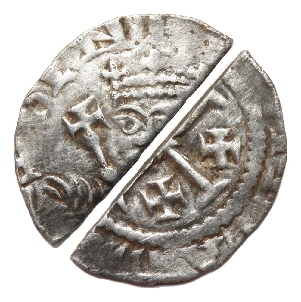 Lot 1178: Henry II Tealby cut halfpenny. Cross-and-Crosslets Coinage, 1158-1180...