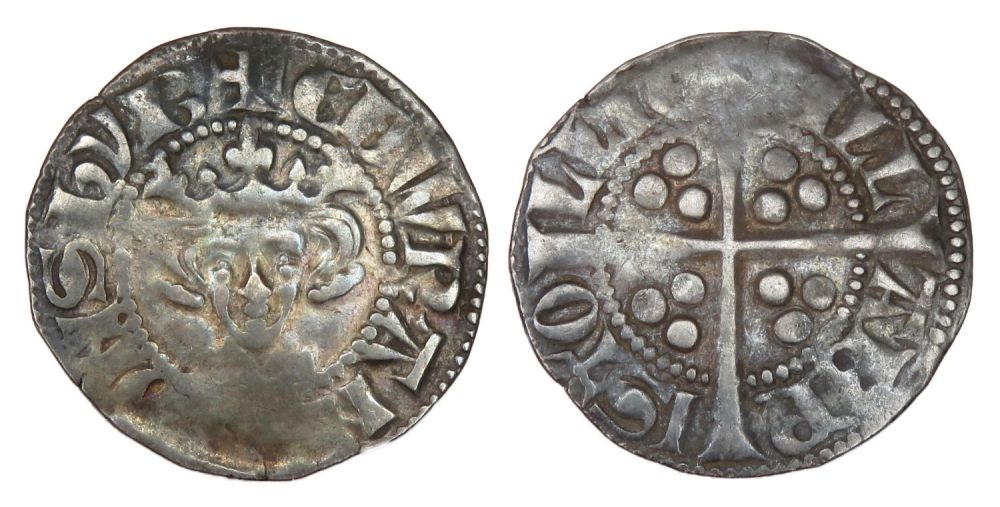 Lot 1190: Edward I, 1272-1307 AD. Bristol Penny. Class 3g....