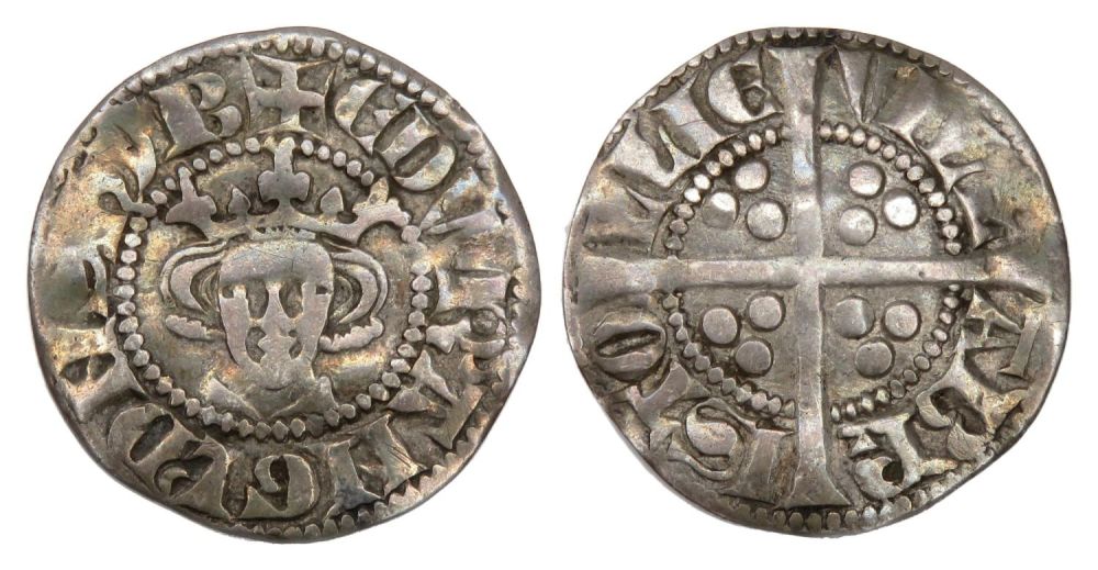 Lot 1193: Edward I, 1272-1307 AD. Bristol Penny. Class 3g....