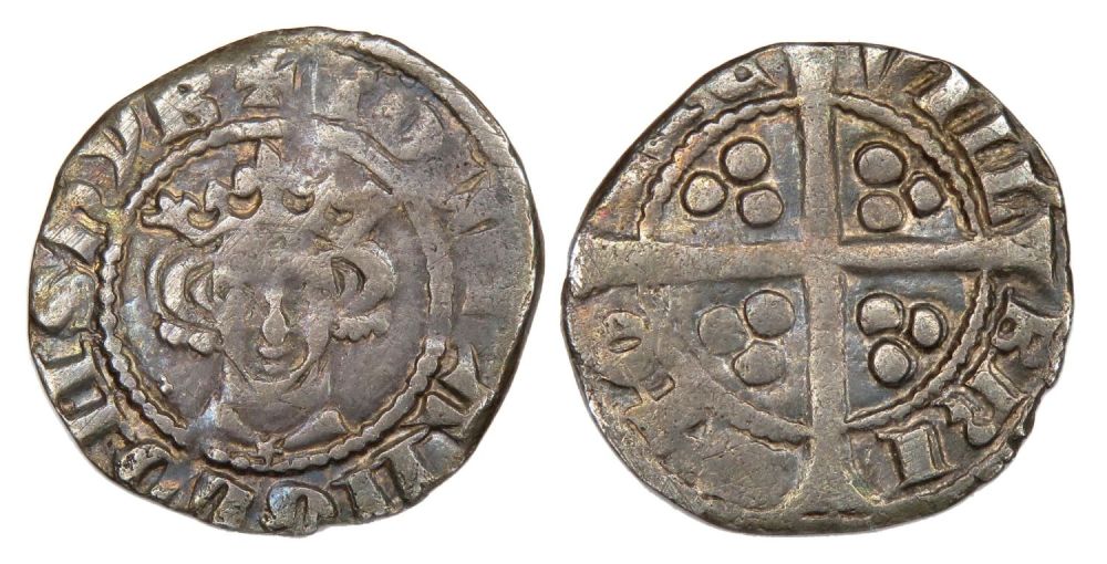 Lot 1195: Edward I, 1272-1307 AD. Bristol Penny. Obverse: crowned...