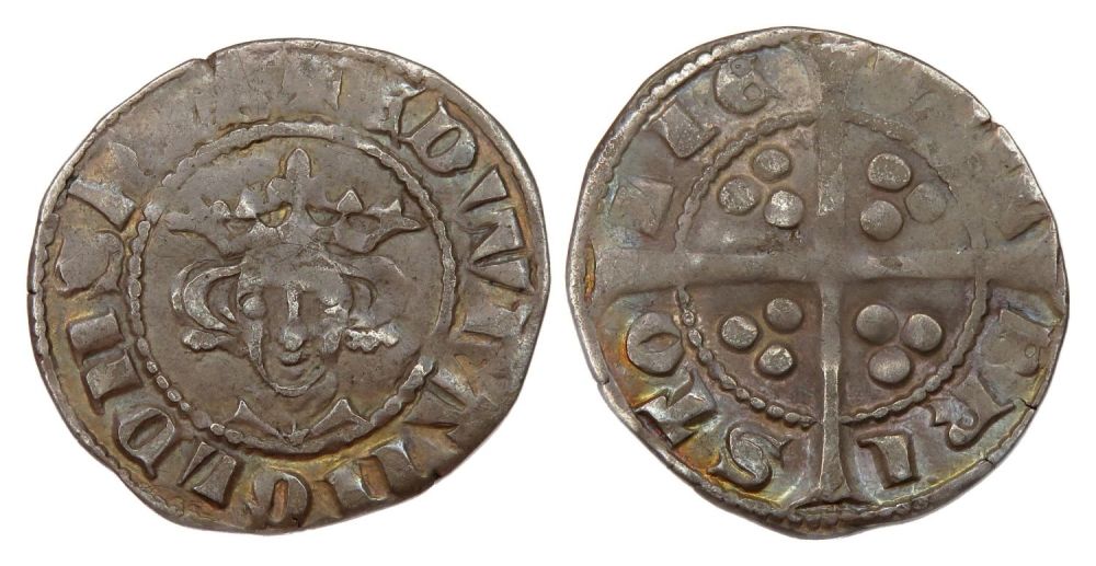 Lot 1196: Edward I, 1272-1307 AD. Bristol Penny. Obverse: crowned...