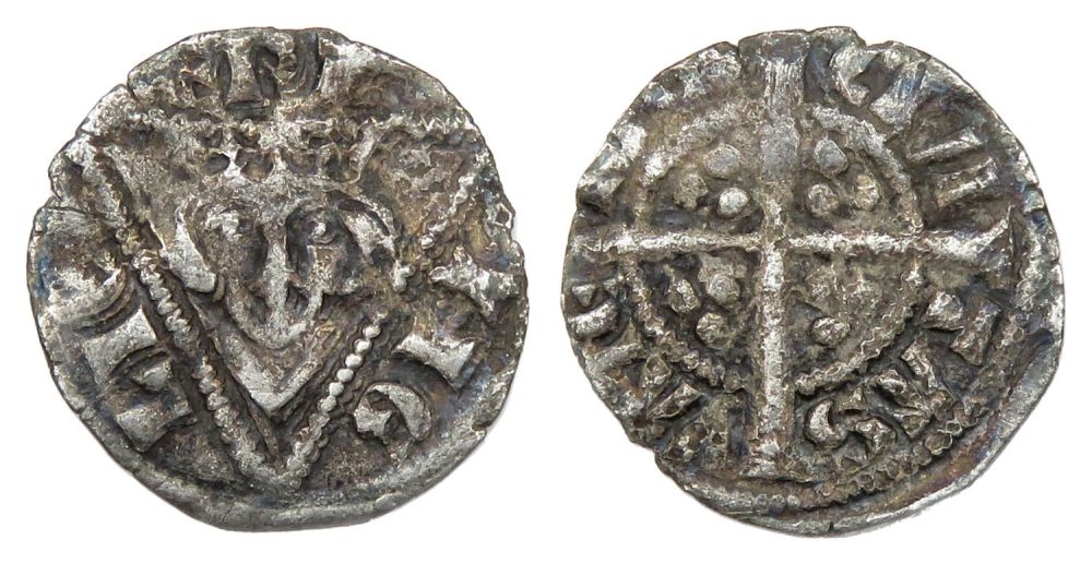 Lot 1211: Ireland, Edward I farthing, Waterford mint, Second coinage....
