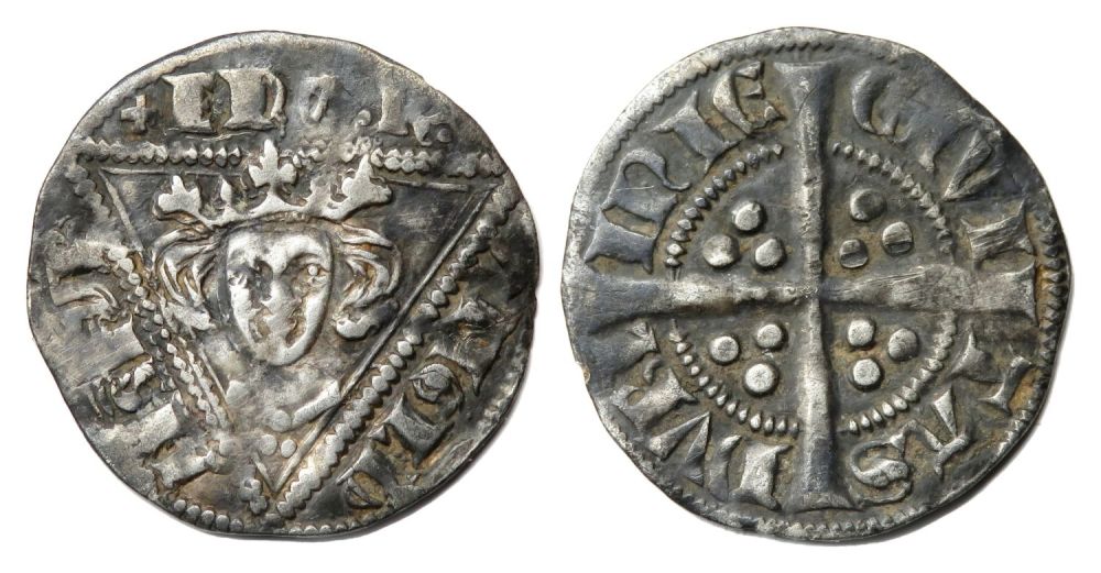 Lot 1212: Ireland, Edward I penny, Dublin. Second coinage, early...