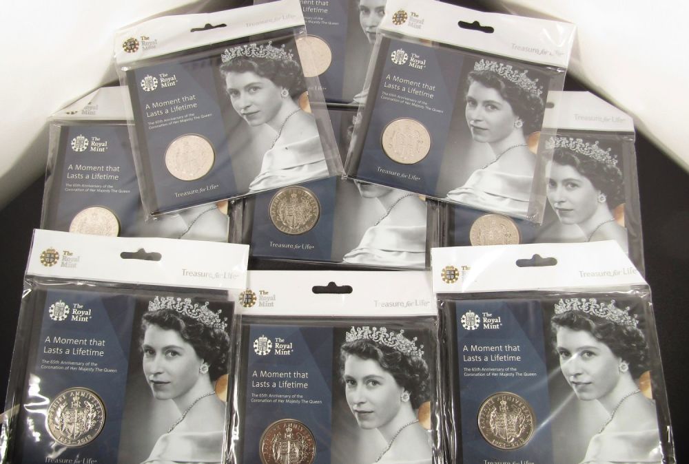 Lot 1311: Royal Mint, The 65th Anniversary of the Coronation...