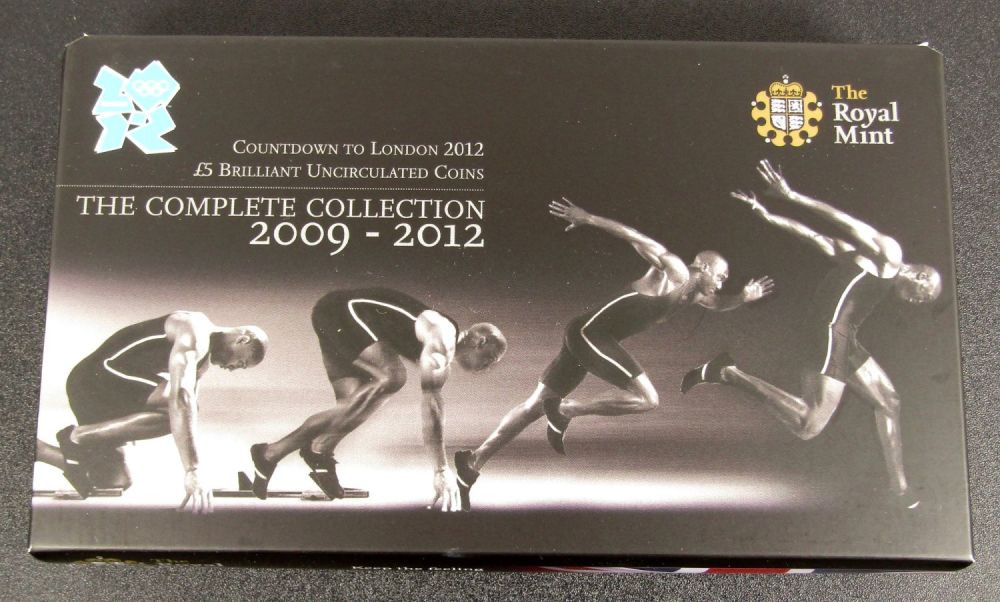 Lot 1314: Royal Mint, Countdown to London 2012 BUNC Five...