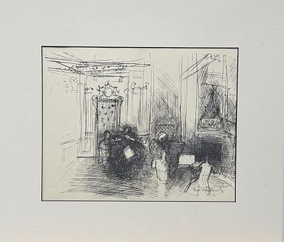 Raoul Dufy / Рауль Дюфи (1877-1953). бумага, литография 
размер листа 
лимитированный тираж