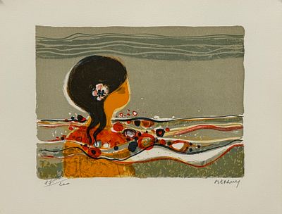 Frederick Menguy / Фредерик Менгуй (1927 - 2007). бумага, литография 
размер листа 41х30 см 