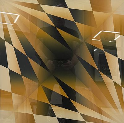 Mark Rowland\ Марк Роуланд (1953)"Эпизод". бумага, шелкография 
размер листа 76 х 76 см. 