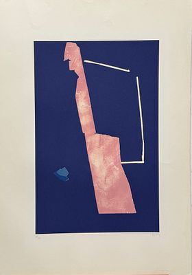 Andre Lanskoy / Андре Ланской (1902-1976), "Композиция". бумага, литография 
размер листа 99х69 