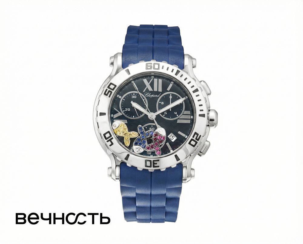 Chopard Happy Sport. Ref: 288499-3018 
Водонепроницаемость: 30 м. 
Бренд: Chopard 
Артикул: 