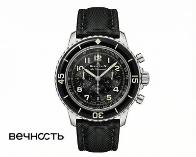 BlancPain Air Command 5885F. Ref: 5885F 
Застежка: Застежка-шип. 
Оригинальная коробка. 
