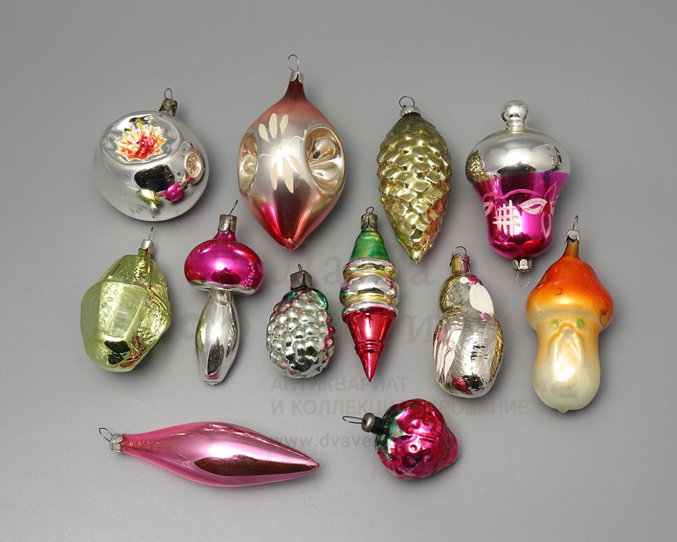 Евразия | Аукцион 31 | ЕЛОЧНЫЕ ИГРУШКИ СССР