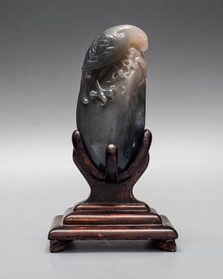 Скульптурная композиция «Морской орёл на скале». Китай, период Республики (1912-1949гг ). 