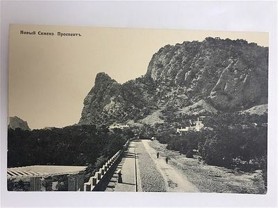 Открытое письмо/открытка. Новый Сименз. Издание Дмитрия Николича - Ялта. 17202. 8,5х13,5 см. 