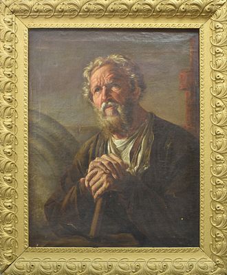 Красивый портрет , "Портрет Самсона " , Самсон Ксенофонтовича Суханова» . Камнетес 