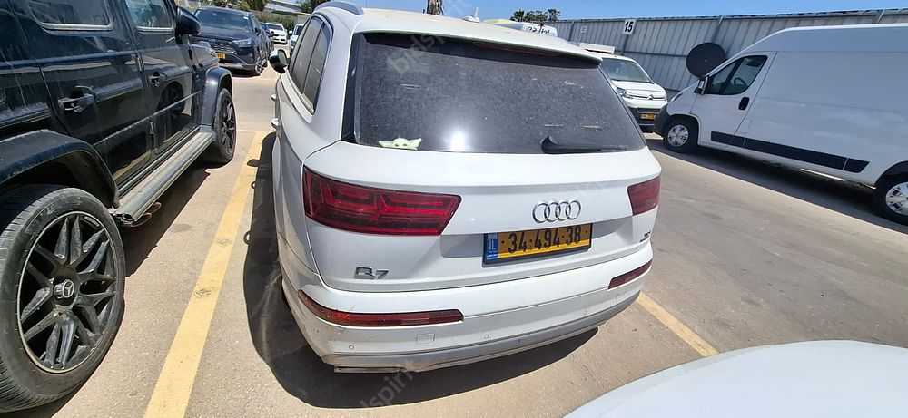אאודי Q7 מודל 2016. . תיבת הילוכים: אוטומטי
מנוע: דיזל, מפתח: אין.