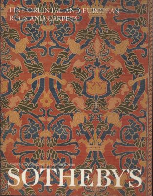 Sotheby's Auction Catalog: Fine Oriental and European Rugs and Carpets. London October 2000. 21 
