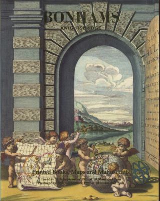 Bonhams Knightsbridge Printed Books, Maps and Manuscripts September 1999 Auction Catalog. 174 