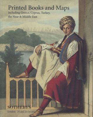 Sotheby's London Printed Books and Maps including Greece, Cyprus, Turkey, The Near & Middle 