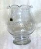 Lausitzer Glas Co. German Democratic Republic GDR Crystal Etched VASE. Mouth blown, hand cut Image - 1