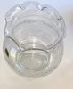 Lausitzer Glas Co. German Democratic Republic GDR Crystal Etched VASE. Mouth blown, hand cut Image - 4