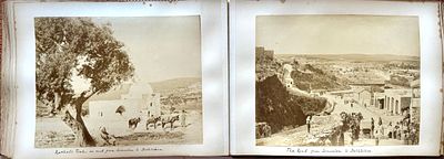 Exceptional Antique Photo Album – Egypt & the Holy Land, 1895
78 Original Albumen Prints | 