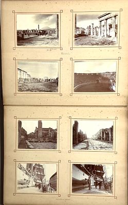 Exceptional Travel Photograph Album, approx. 190 Original Photos, c.1900
Egypt &middot; Ceylon (Sri 