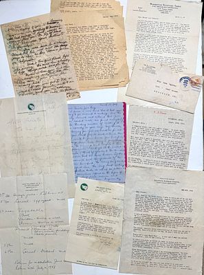 Large WWII Archive – Joe Flamm, Assistant to Chaplain W. Gunther Plaut – 104th Infantry 