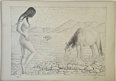 ליטוגרפיה חתומה בעיפרון, ממוספרת 192/200.אומן לא מזוהה
35X50 ס"מ.לא ממוסגר