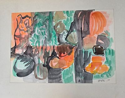 בלומה אודס - יצירה מקורית-אקוורל על נייר עבה .חתום
50X70 ס"מ.לא ממוסגר