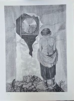 אלכסנדר גורביץ'- ליטוגרפיה איכותית.חתום. E/A (ARTIST PROOF)
55X43 ס"מ.לא ממוסגר