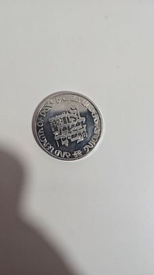 מטבע כסף 935, 22 גרם. - לציון שירות מסור