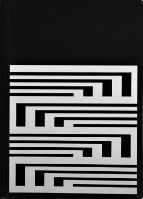 Marcello Morandini (1940). "Geometriche Utopie", libro, formato cm 24x17, firmato dall'artista 