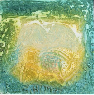 Medhat Shafik (1956). "senza titolo", calcografia acquaforte acquatinta cm 50x50, firma, es. H.C.