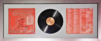 Keith Haring (1958-1990). "a very special Christmas", disco in vinile con copertina in 