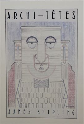 Louis Hellman (1936). "James Stirling", cartolina, cm 17x11.7, prima edizione del 1984