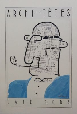 Louis Hellman (1936). "Late Corb", cartolina, cm 17x11.7, prima edizione del 1984