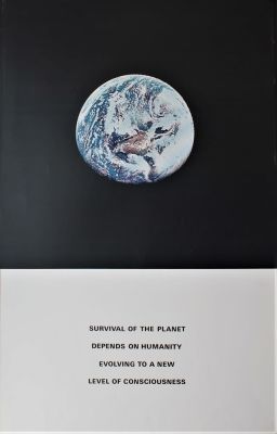 Alain Jacquet (1939-2008). "Survival of the planet", serigrafia, cm90x56, firma, es. 105/150 