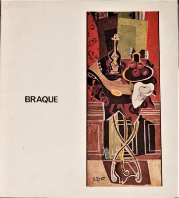 Libro. "Braque", accademia di Francia-Villa Medici, mostra Roma 1974-1975, editore De Luca 